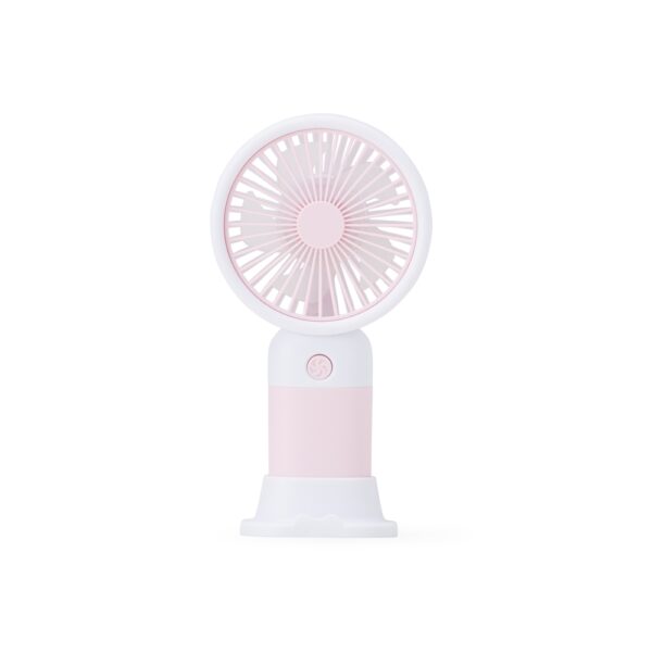 Mini ventilador recarregável brinde com logo empresa