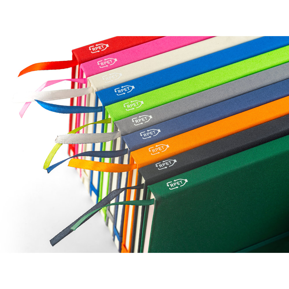 - Huble Brindes Corporativos Caderno Personalizado Capa Dura A5 Poliéster 100% Reciclado- HUBSP-93297 - Imagem 34