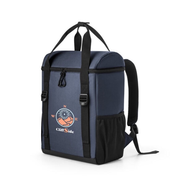 Mochila térmica 16 litros azul personalização transfer
