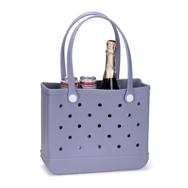 Bolsa EVA azul escuro com impressão silk para brindes