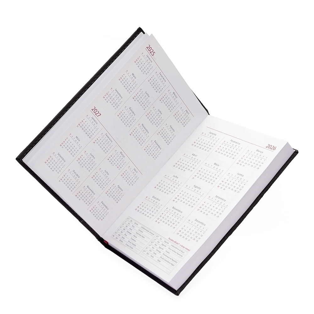 - Huble Brindes Corporativos (21x14 cm) | Agenda Personalizada Anual - HUBZB-15104 - Imagem 8