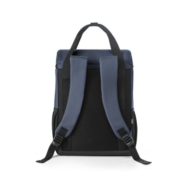 Mochila térmica azul com logomarca transfer 16 litros