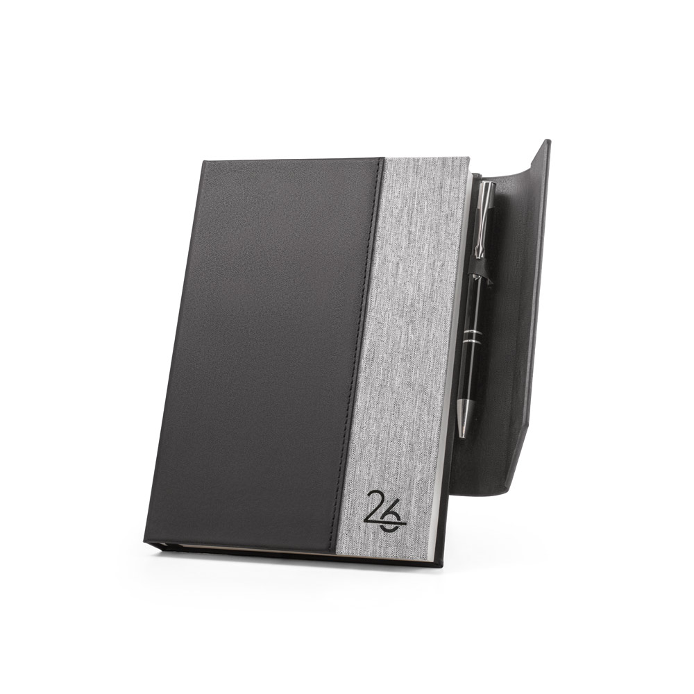 - Huble Brindes Corporativos (21x14 cm) | Agenda Personalizada Anual PU e rPET Fecho- HUBSP-66214 - Imagem 5