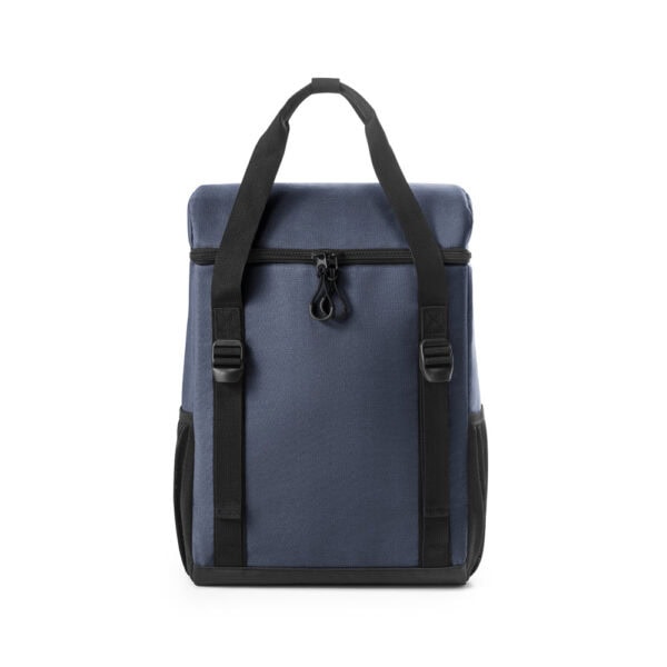 Mochila térmica 16L azul gravação transfer brinde