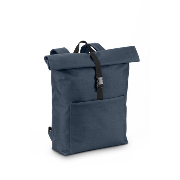 Mochila notebook corporativa azul gravação transfer