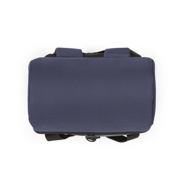 Mochila corporativa térmica azul personalizada transfer