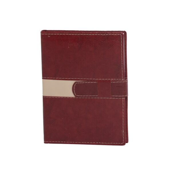 Agenda personalizada silk screen fecho magnético corporativa