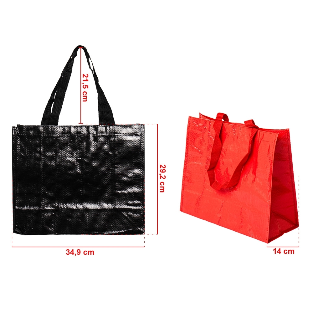 - Huble Brindes Corporativos Sacola Personalizada Plástica - HUBZB-08052 - Imagem 2