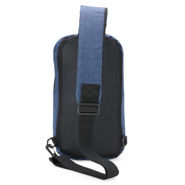 Mochila personalizada cinza silk 5L presente corporativo