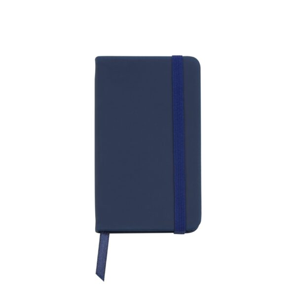 Caderno personalizado vermelho emborrachado para brindes B2B