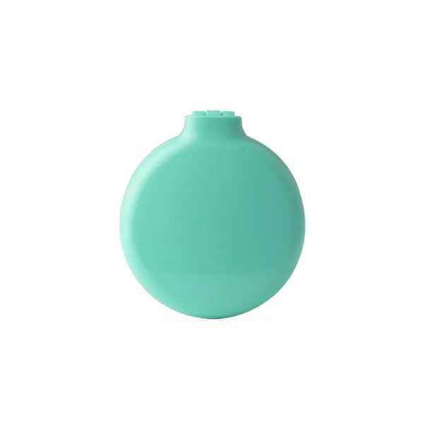 Brinde feminino escova espelho azul personalizado