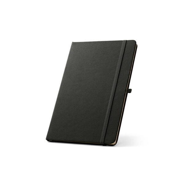 Caderno A5 sustentável com gravação para brindes corporativos