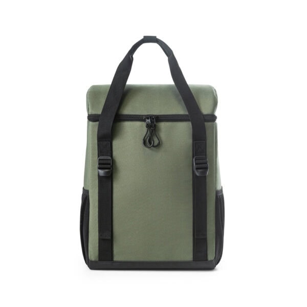 Bolsa térmica personalizada verde escuro corporativa
