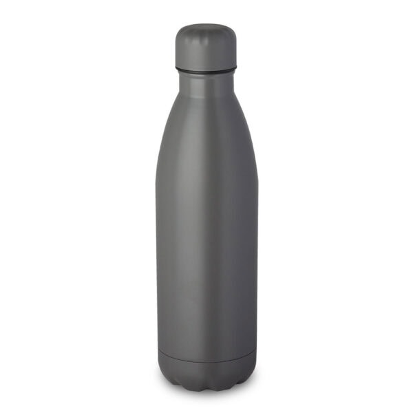 Garrafa inox azul personalizada brinde empresarial