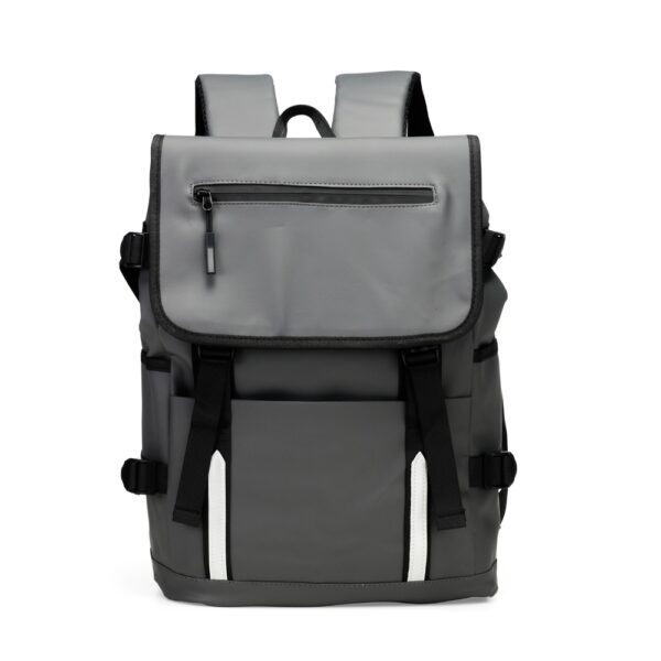 Mochila executiva 18L preta com logo transfer corporativo