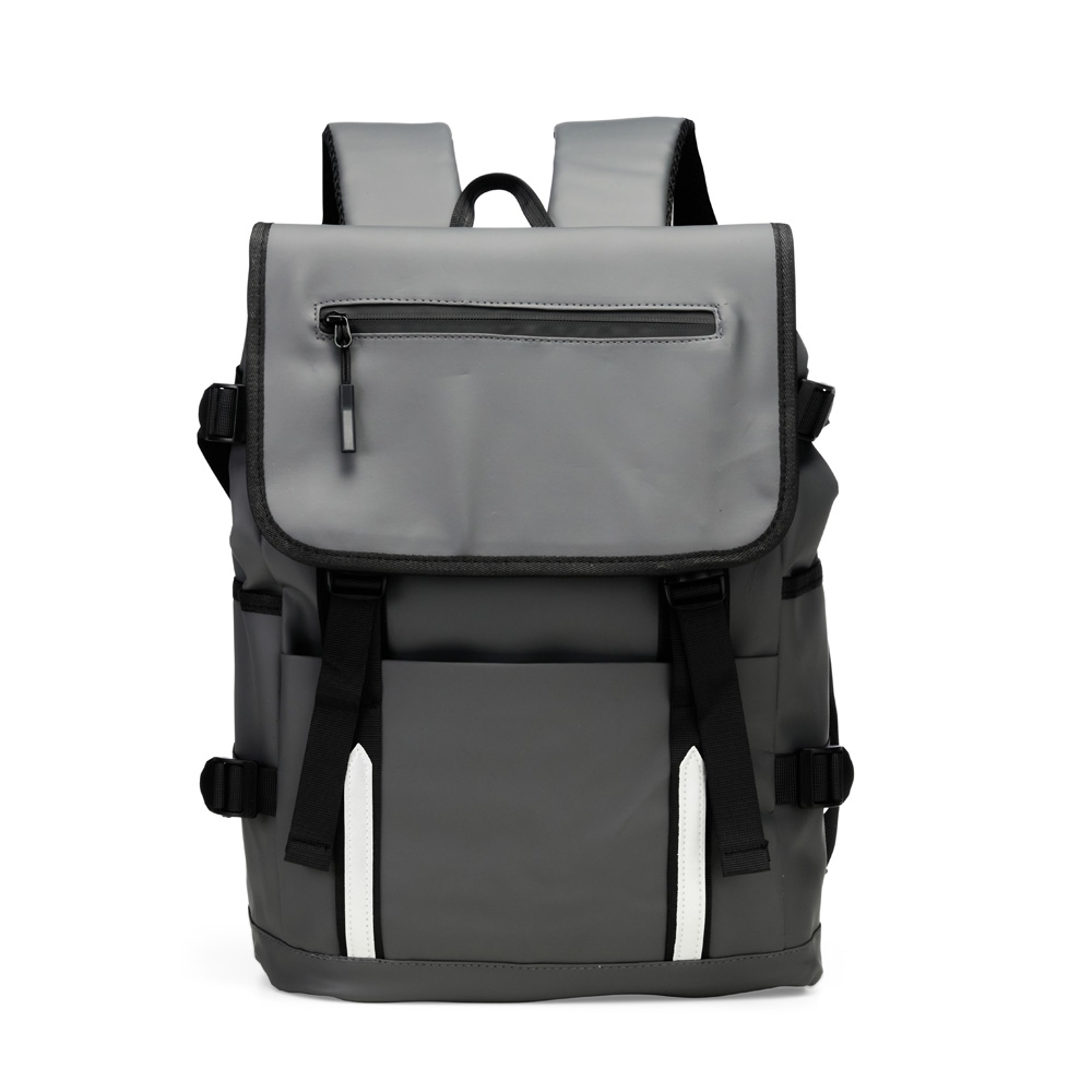 - Huble Brindes Corporativos Mochila Personalizada Couro Sintético 18 Litros - HUBZB-08297 - Imagem 7