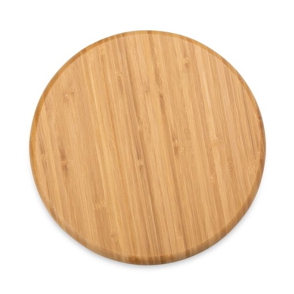 Brinde para cozinha em bambu com logo empresa