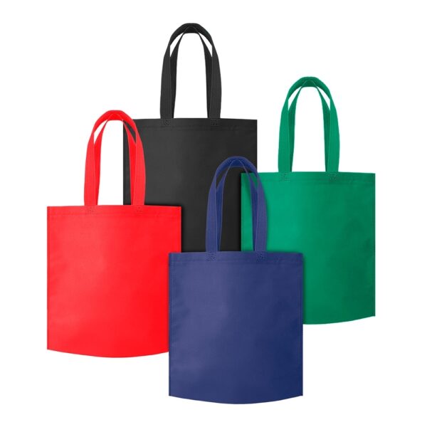 Sacola personalizada biodegradável TNT com logo silk