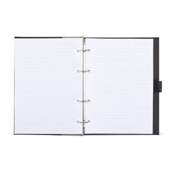 Brinde corporativo caderno rosa personalizado couro