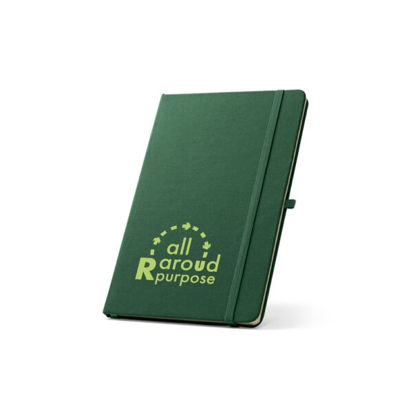 Conjunto de cadernos A5 personalizados em cores variadas para empresa