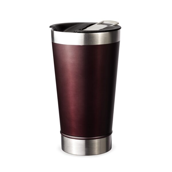Copo térmico personalizado 500ml com abridor logo empresa