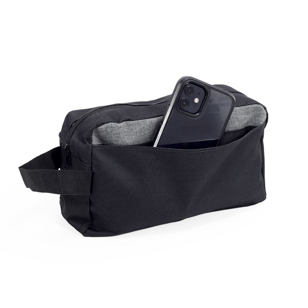 - Huble Brindes Corporativos Necessaire Personalizada Nylon - HUBZB-15068 - Imagem 6