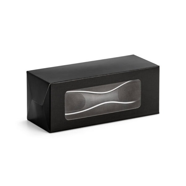 Alto-falante corporativo personalizado ABS preto com microfone