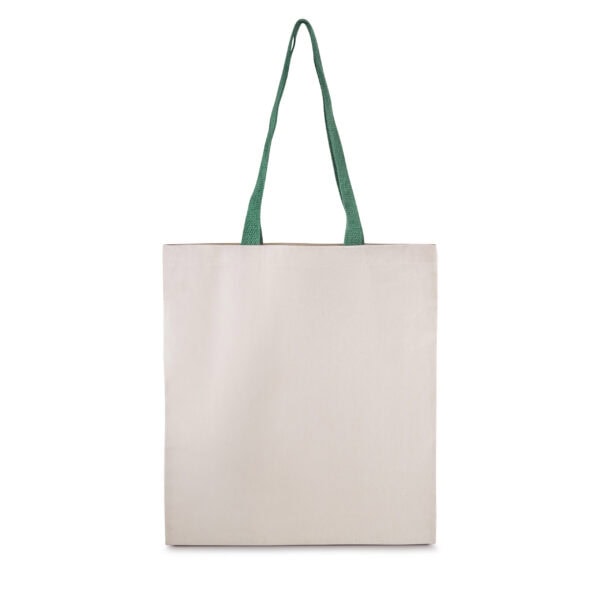 Brinde ecobag verde gravação colorida transfer para empresa