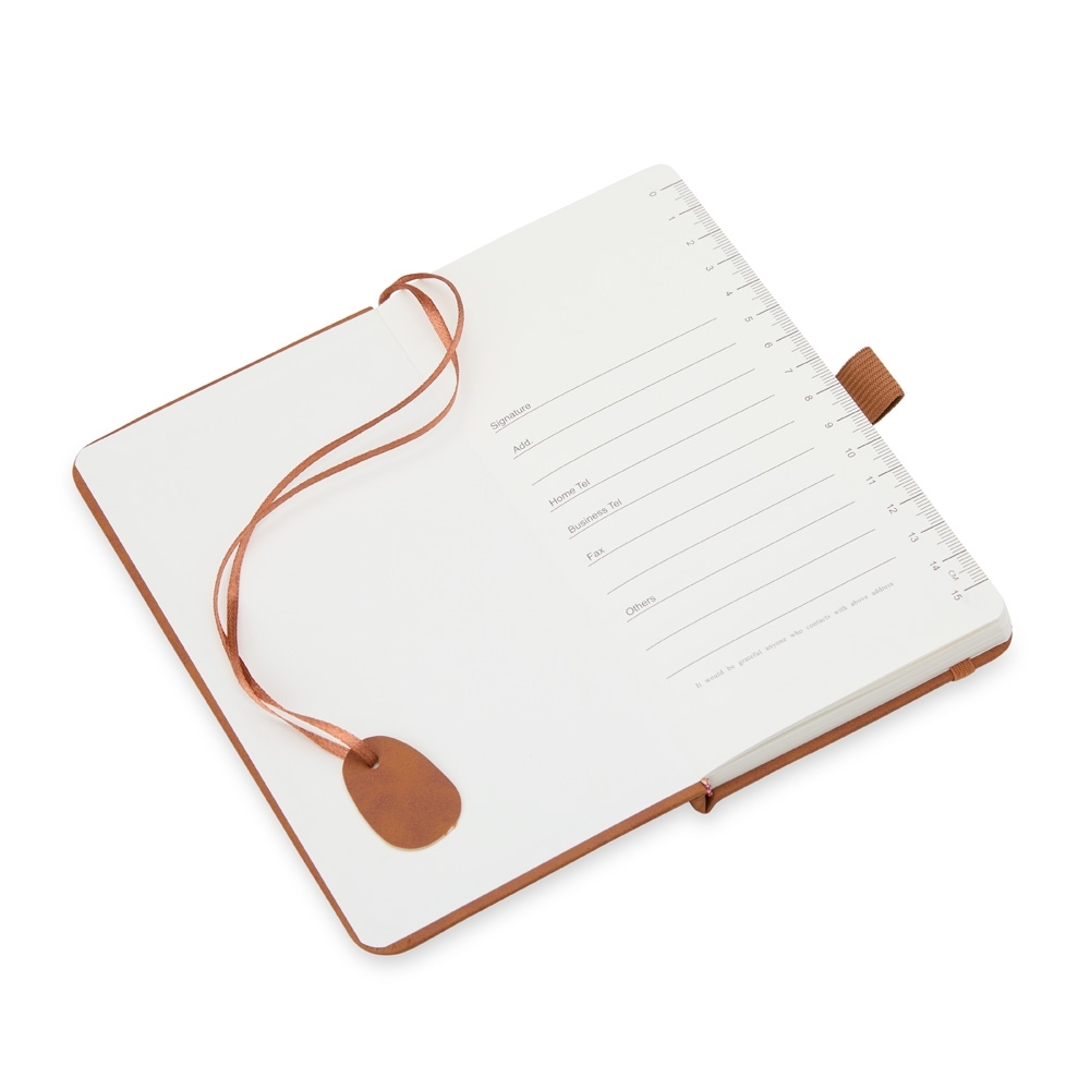 - Huble Brindes Corporativos (17x9) Caderneta Personalizado Emborrachada - HUBZB-08181 - Imagem 3