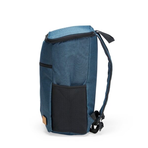 Bolsa térmica personalizada cinza 18L gravação silk
