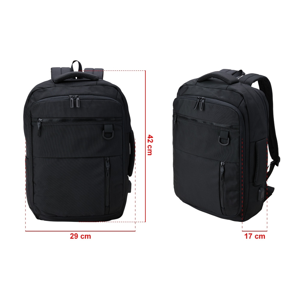 - Huble Brindes Corporativos Mochila Personalizada Nylon 20L- HUBZB-07001 - Imagem 6