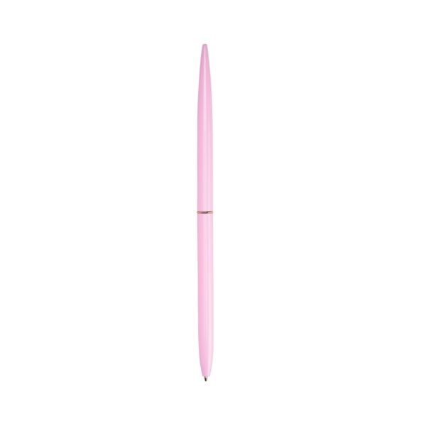Caneta rosa metal gravação laser personalizada