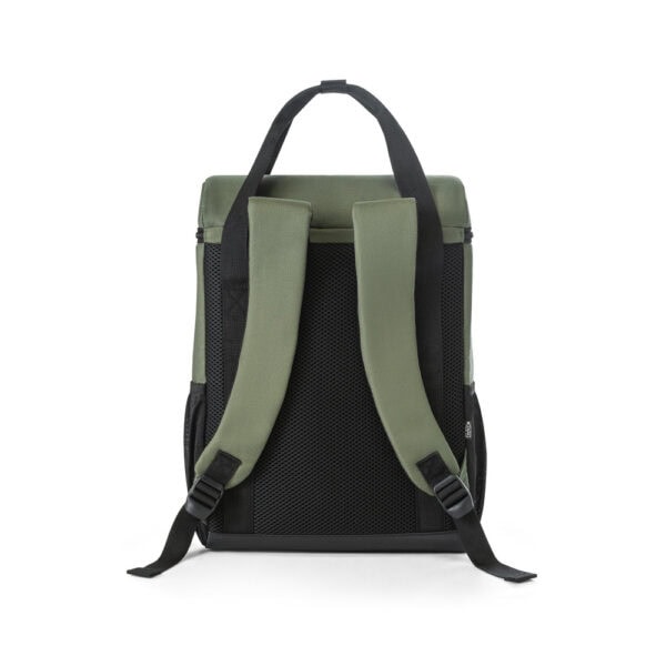 Brinde corporativo mochila térmica verde escuro transfer