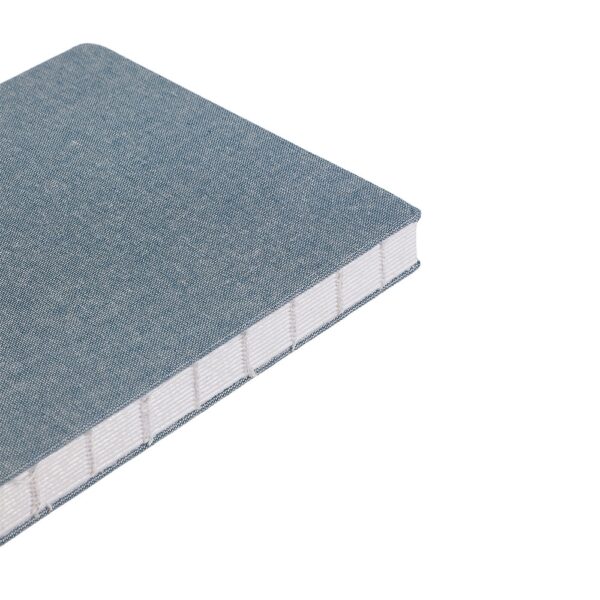 Agenda linho azul 21x14 personalizada para empresas