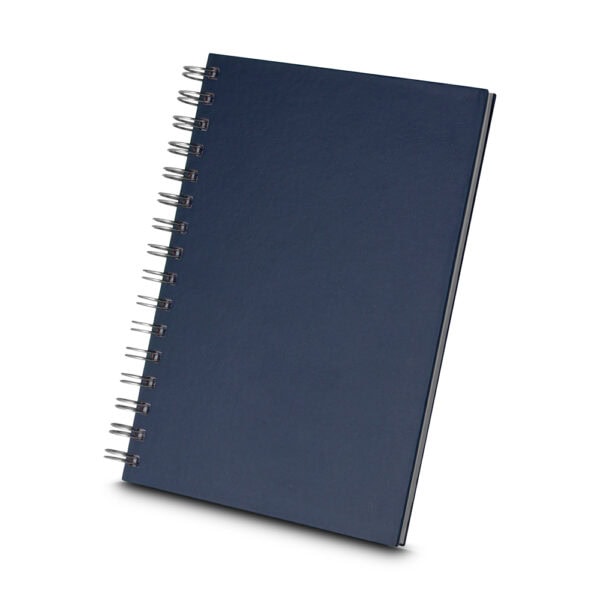 Caderno corporativo vermelho 21x15cm silk logo