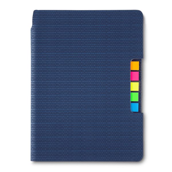 Caderno marrom personalizado gravação silk corporativo