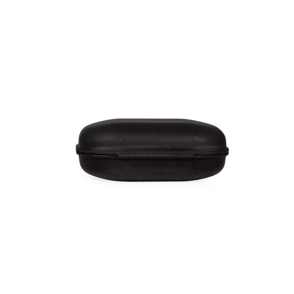 Porta-comprimidos corporativo preto gravação silk empresa
