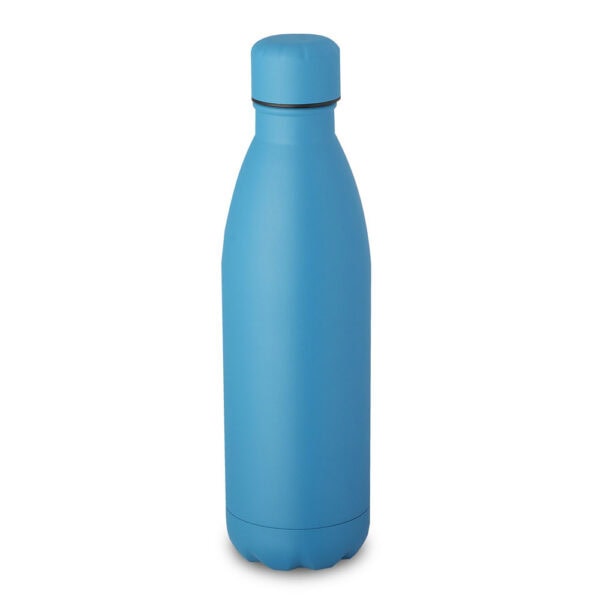 Brinde garrafa inox vermelha silk screen corporativo