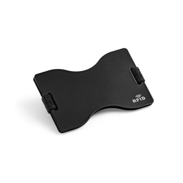 Porta cartão RFID personalizado com logo corporativo