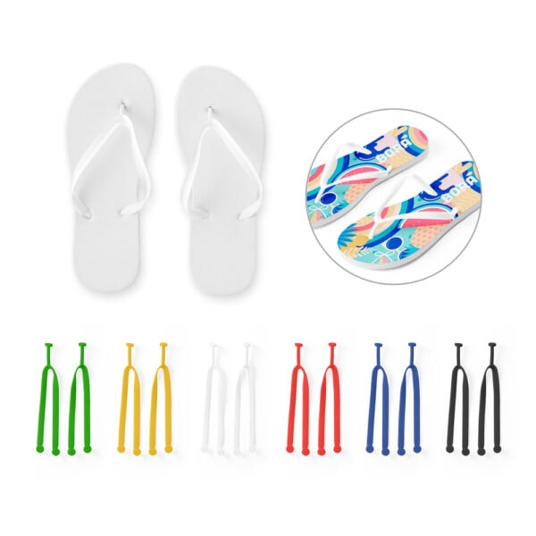 Chinelo personalizado EVA sublimação brinde corporativo