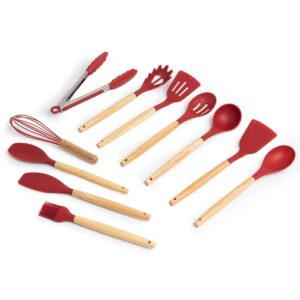 Kit Utensílios Personalizado 12 Peças Bambu