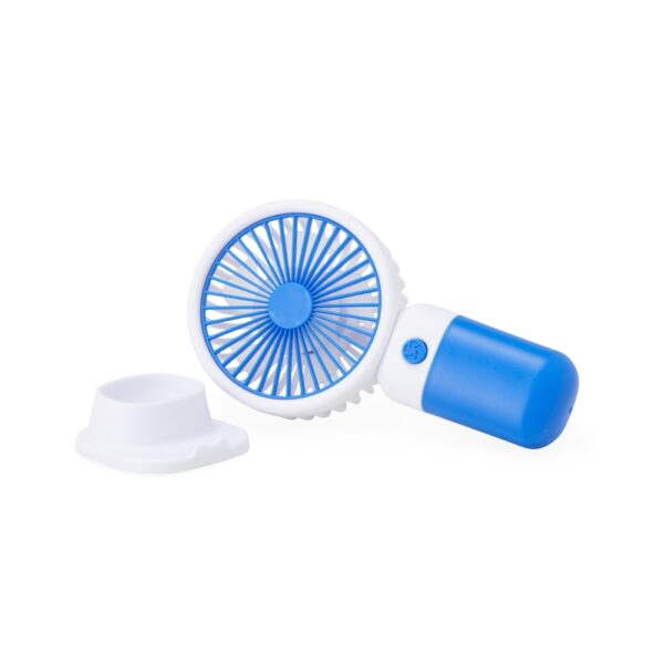 Mini ventilador laranja gravação DTA para empresas
