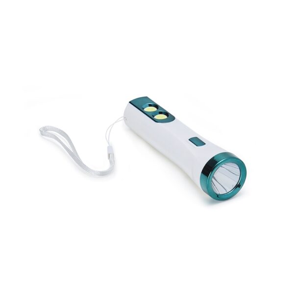 Brinde executivo lanterna prata silk personalizado