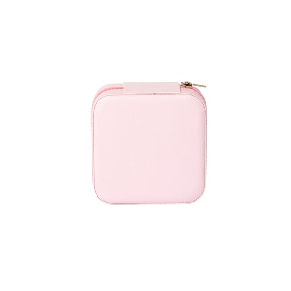 Necessaire rosa porta joias corporativo com logo