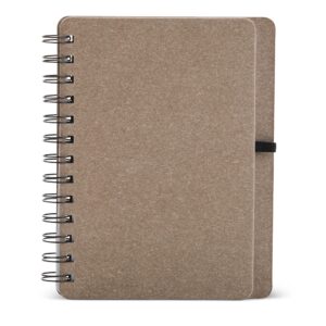 (18x14) | Caderneta Personalizada Kraft B6 com Porta Caneta - HUBZB-02601