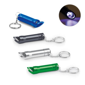 Lanterna em metal com 3 LEDs  - HUBSP-93267