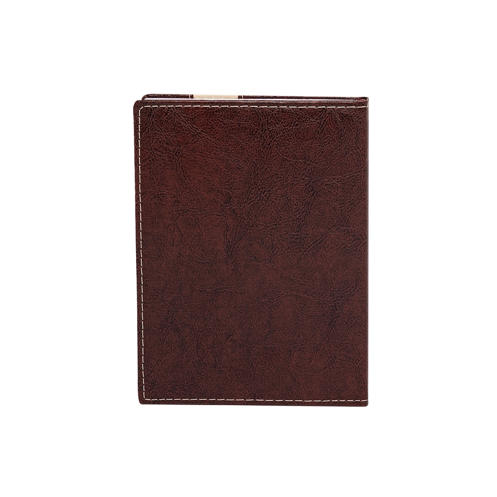- Huble Brindes Corporativos (20x14 cm) | Agenda Personalizada Diária Anual Couro - HUBZB-14461 - Imagem 3