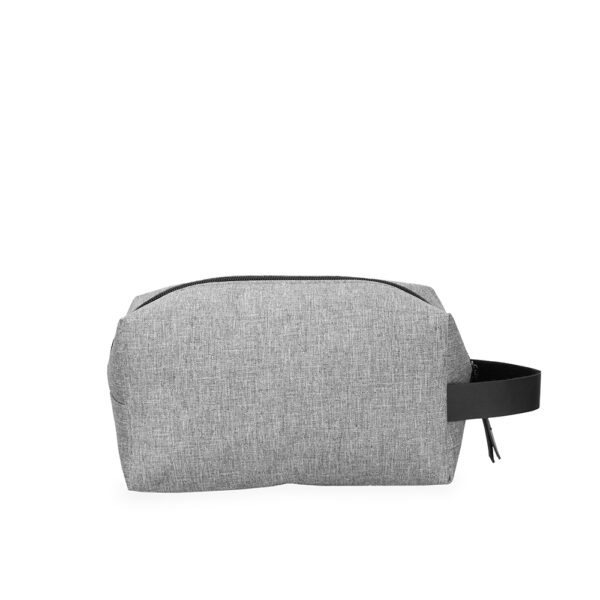 Nécessaire nylon branca com logo para kit executivo
