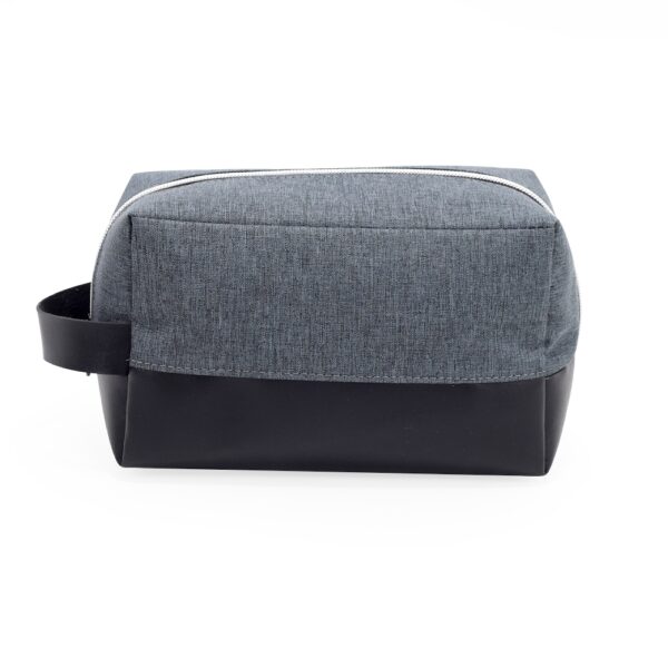 Necessaire nylon rosa para brindes com impressão transfer