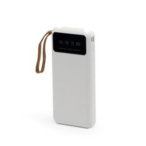 Power Bank Personalizado 10.000mAh com Lanterna e Multissaidas - HUBZB-08014